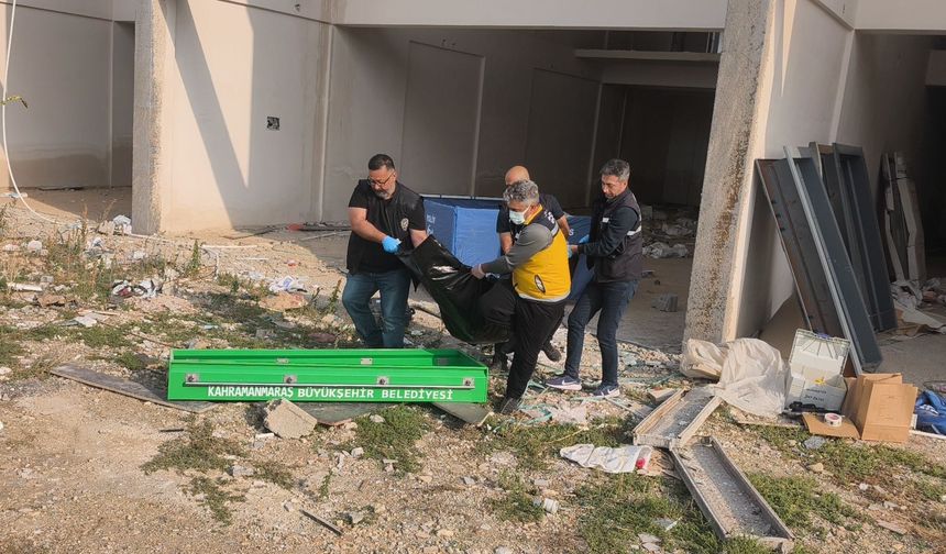 Kahramanmaraş’ta İnşaat Alanında Erkek Ces*di Bulundu