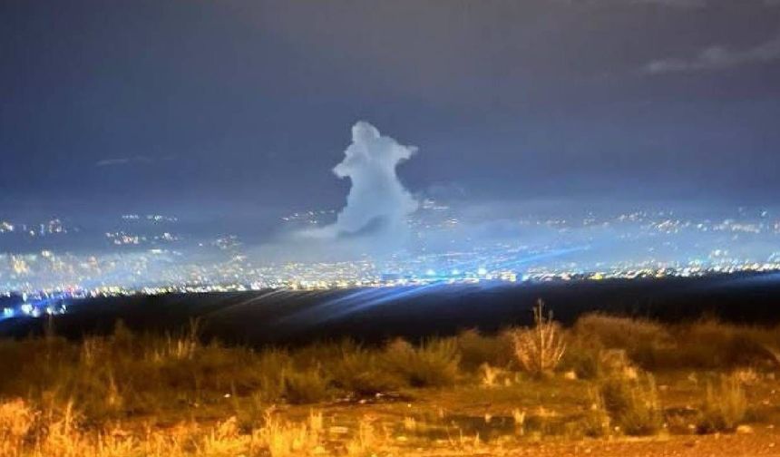 Kahramanmaraş’ta insan silüetini andıran bulut merak uyandırdı