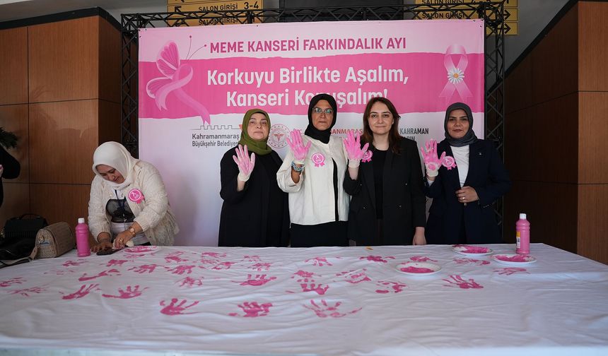 Kahramanmaraş’ta meme kanseri farkındalığı tiyatro ile anlatıldı