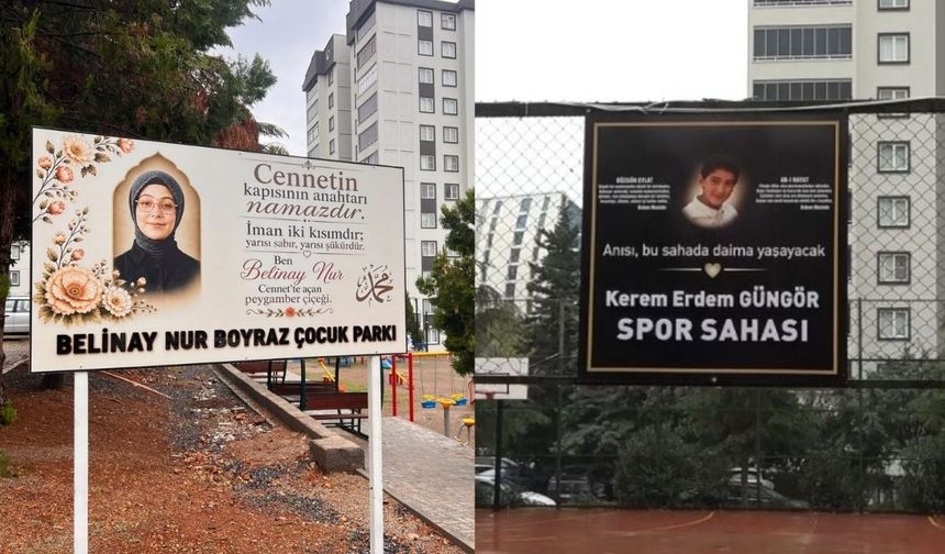 Kahramanmaraş'ta okul saldırısında hayatını kaybeden iki çocuğun adı ölümsüzleştirildi