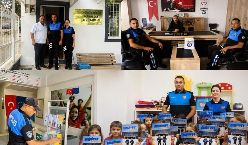 Kahramanmaraş'ta polis 5 günde 1.442 vatandaşla iletişim kurdu