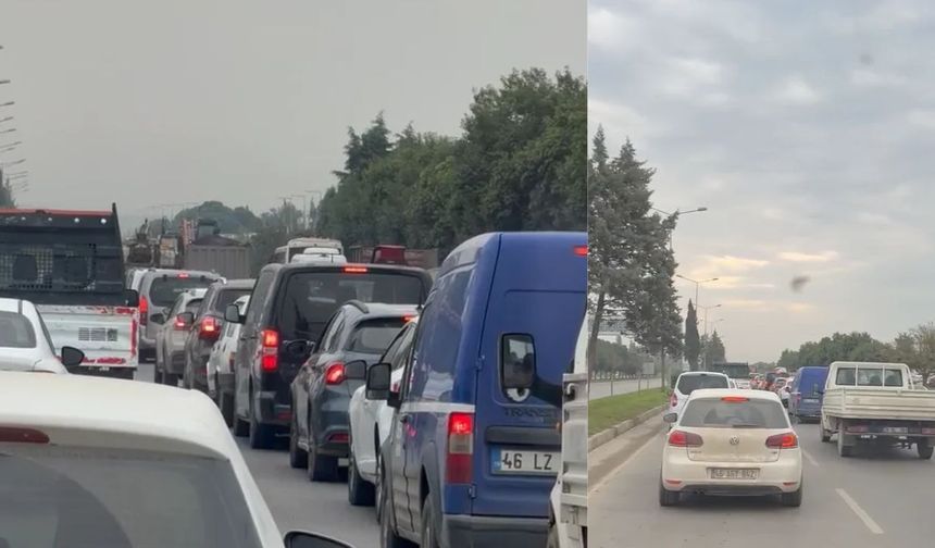 Kahramanmaraş’ta Sabah Trafiği: Havaalanı Kavşağı’nda Kuyruk