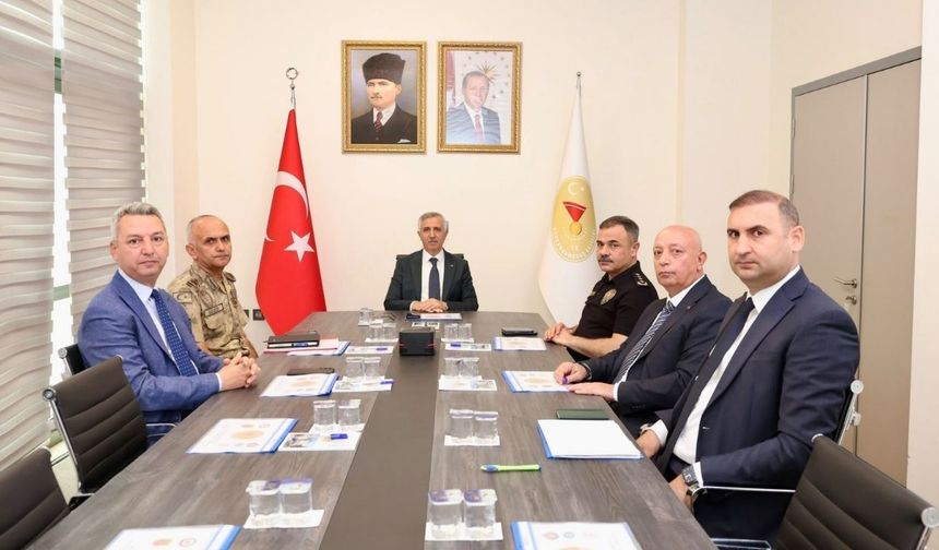 Kahramanmaraş’ta üniversiteler için güvenlik ve eğitim toplantısı