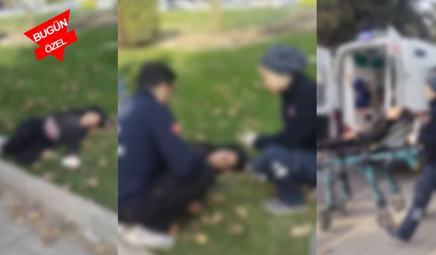 Kahramanmaraş’ta Yerde Hareketsiz Bulunan Kadın Hastaneye Kaldırıldı