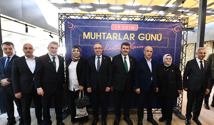 Kahramanmaraş’ta Muhtarlar Günü kutlandı