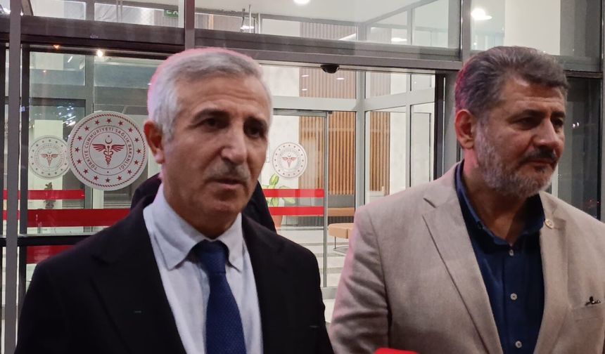 Vali Ünlüer: "Vekilimizin ileri düzeyde bir tetkike ihtiyacı var, Ankara'ya nakledeceğiz"