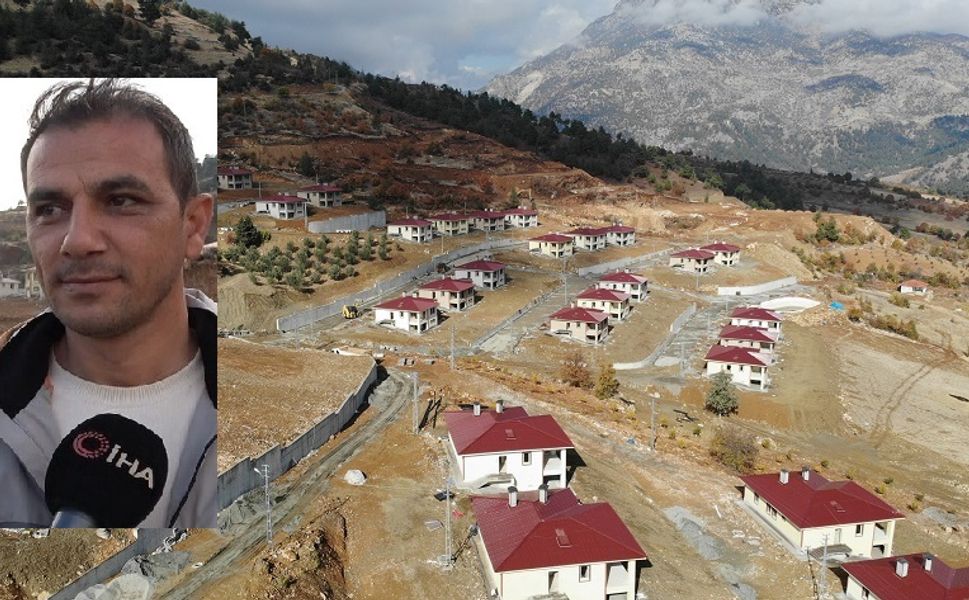 Kahramanmaraş’ta Dev Kaya Tahribatına Karşı Yeni Evler Yapılıyor