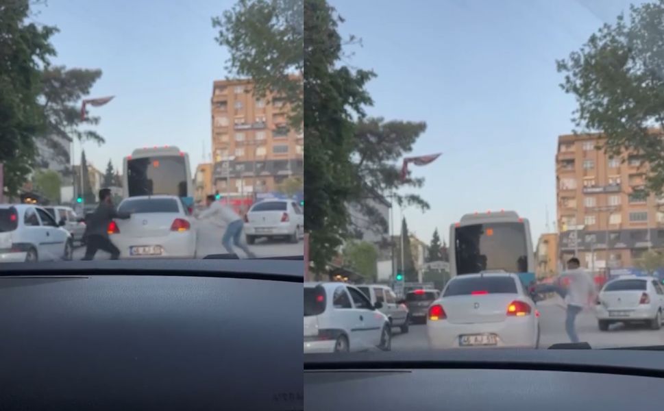 Kahramanmaraş’ta Trafikte Kavga: Yumruklar Cama, Gerginlik Sokağa Taştı