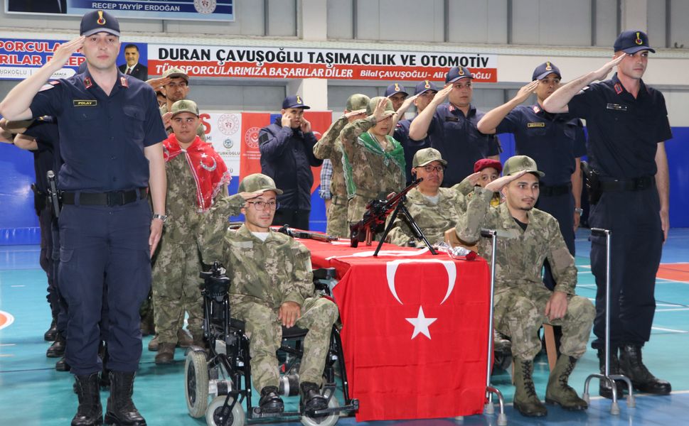 Kahramanmaraş’ta 20 Engelli Gencin Askerlik Hayali Gerçek Oldu