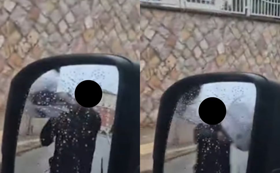 Kahramanmaraş'ta Motosikletli Adam Kaskıyla Saldırdı