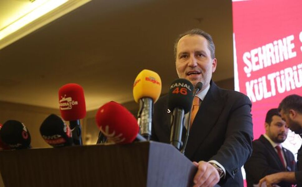 Yeniden Refah Partisi Genel Başkanı Erbakan Kahramanmaraş'a geliyor