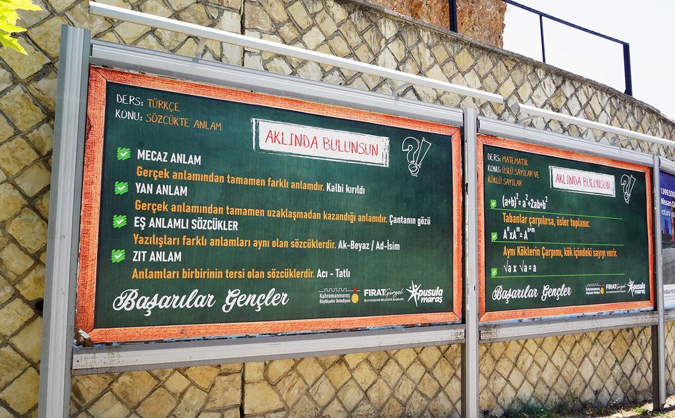 Kahramanmaraş Sokakları Ders Kitabına Dönüştü