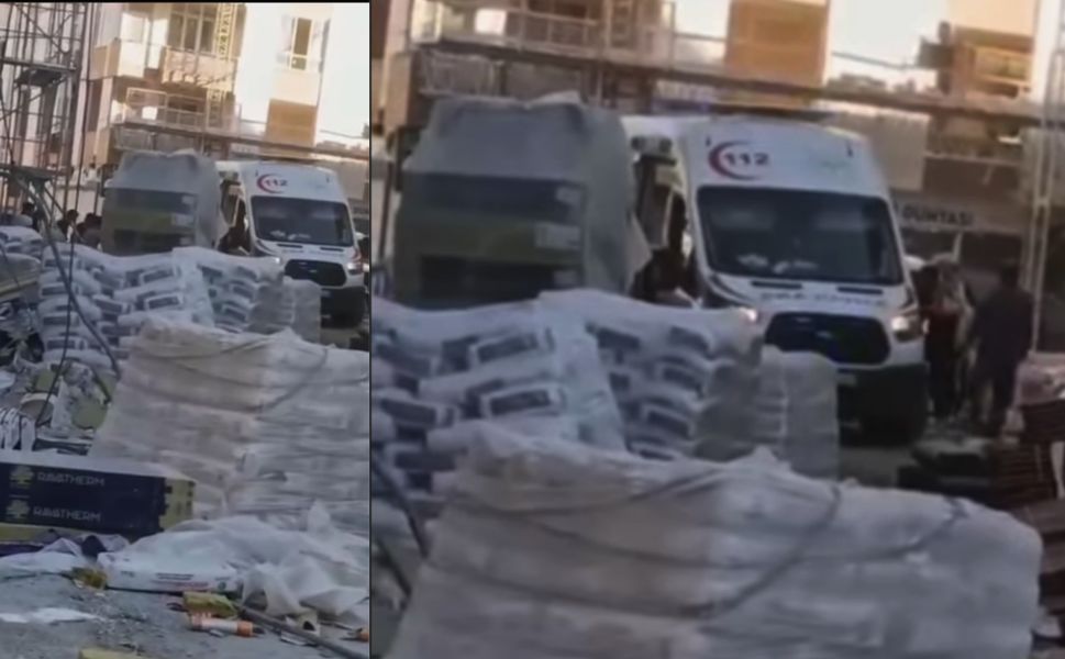 Kahramanmaraş'ta Korkunç Kaza: İnşaat İşçisi Havalandırma Boşluğuna Düştü