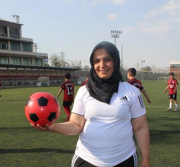 Kahramanmaraş'ın Futbol Sahasında Kadın Lider-1