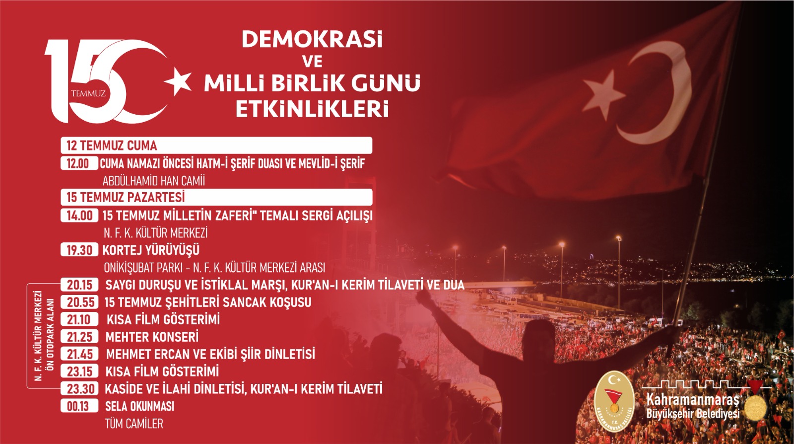 15 Temmuz Anma Programı