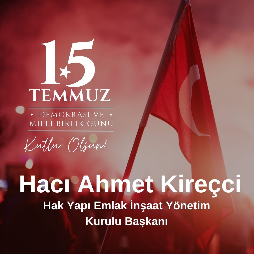 Kırmızı Bayraklı 15 Temmuz İnstagram Gönderi (1)