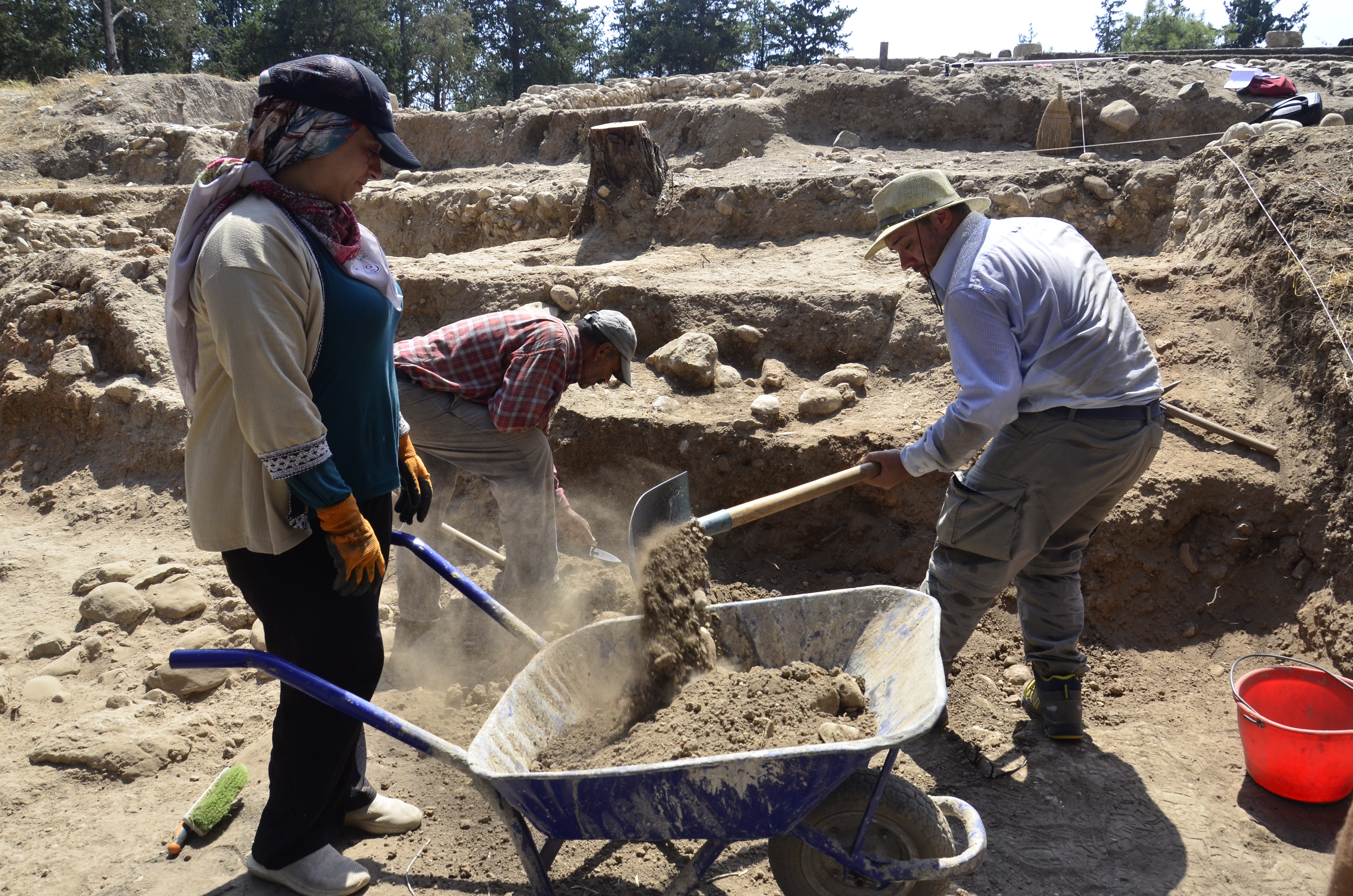 9 Bin Yıllık Höyükte Hitit Dönemi Sur Izlerine Rastlandıer