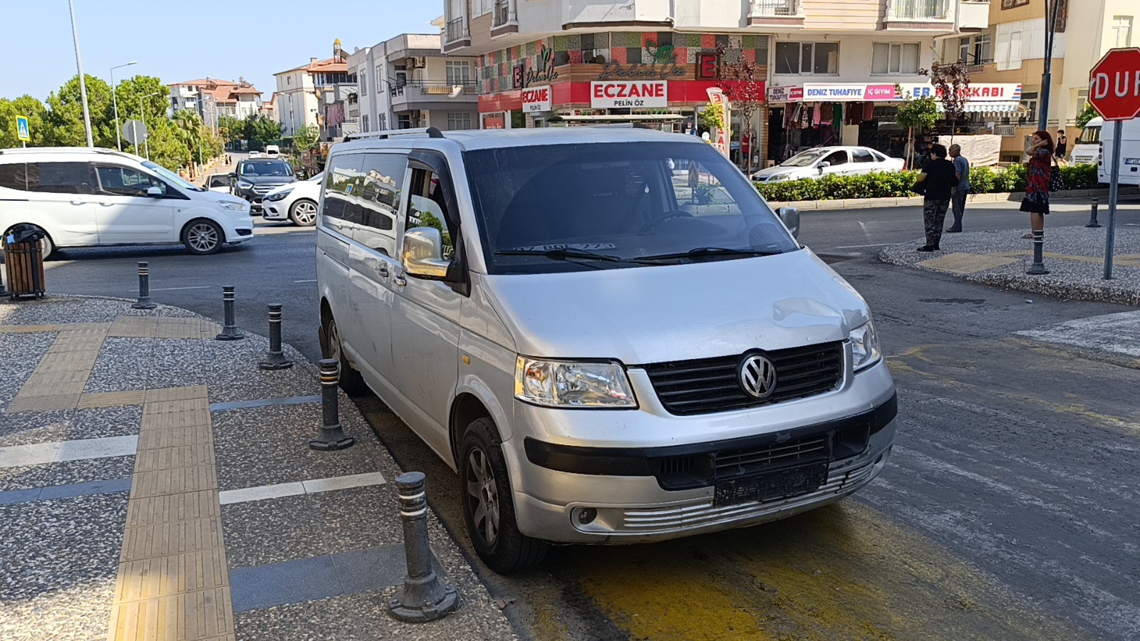 Kamyonet Ile Motosiklet Çarpıştıw