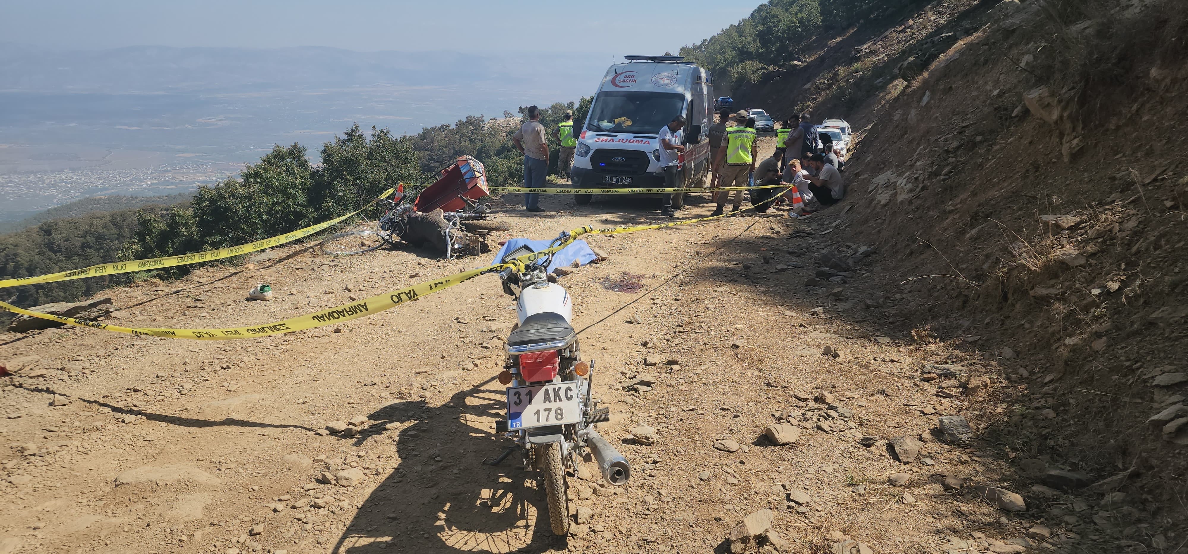 Yayla Yolunda Feci Kaza-1