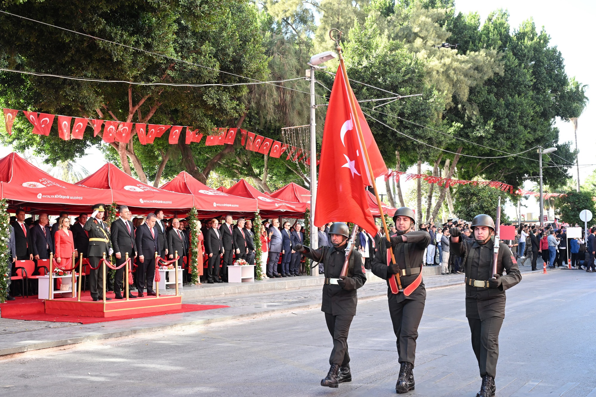 Cumhuriyet'in 101. Yılı Coşkuyla Kutlandı (2)