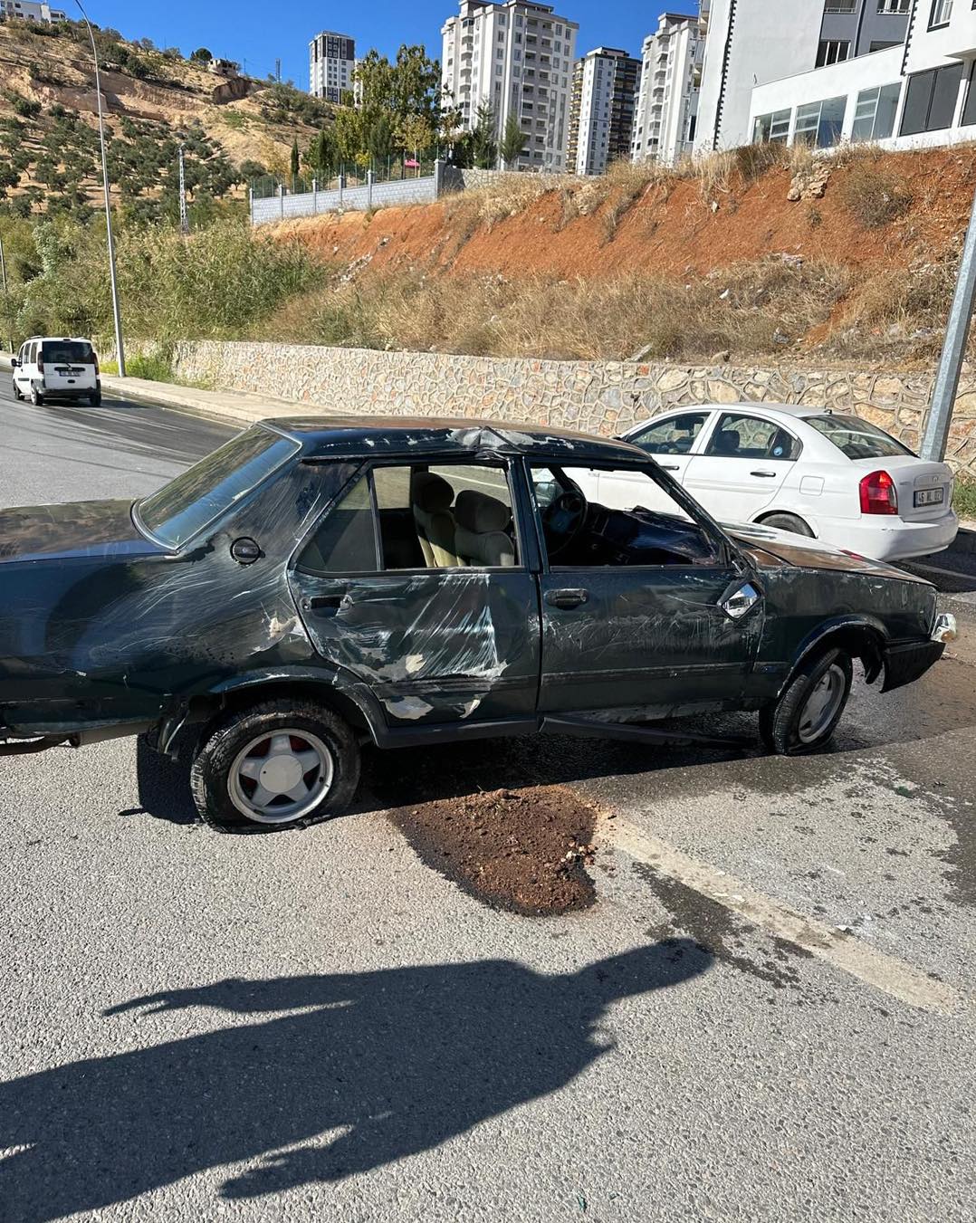 Kahramanmaraş’ta Tek Taraflı Trafik Kazası