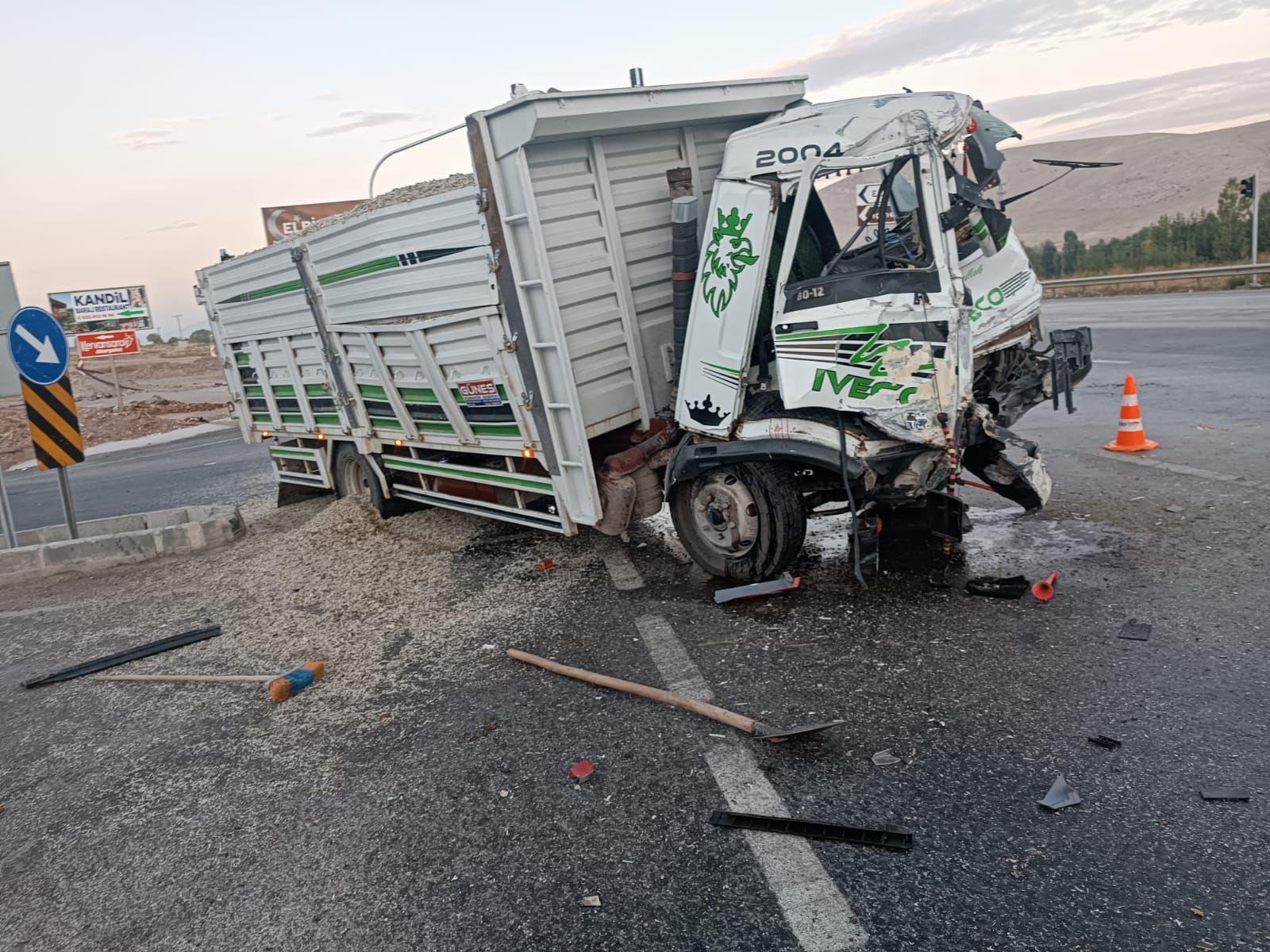 Kahramanmaraş’ta Trafik Kazası İki Yaralı