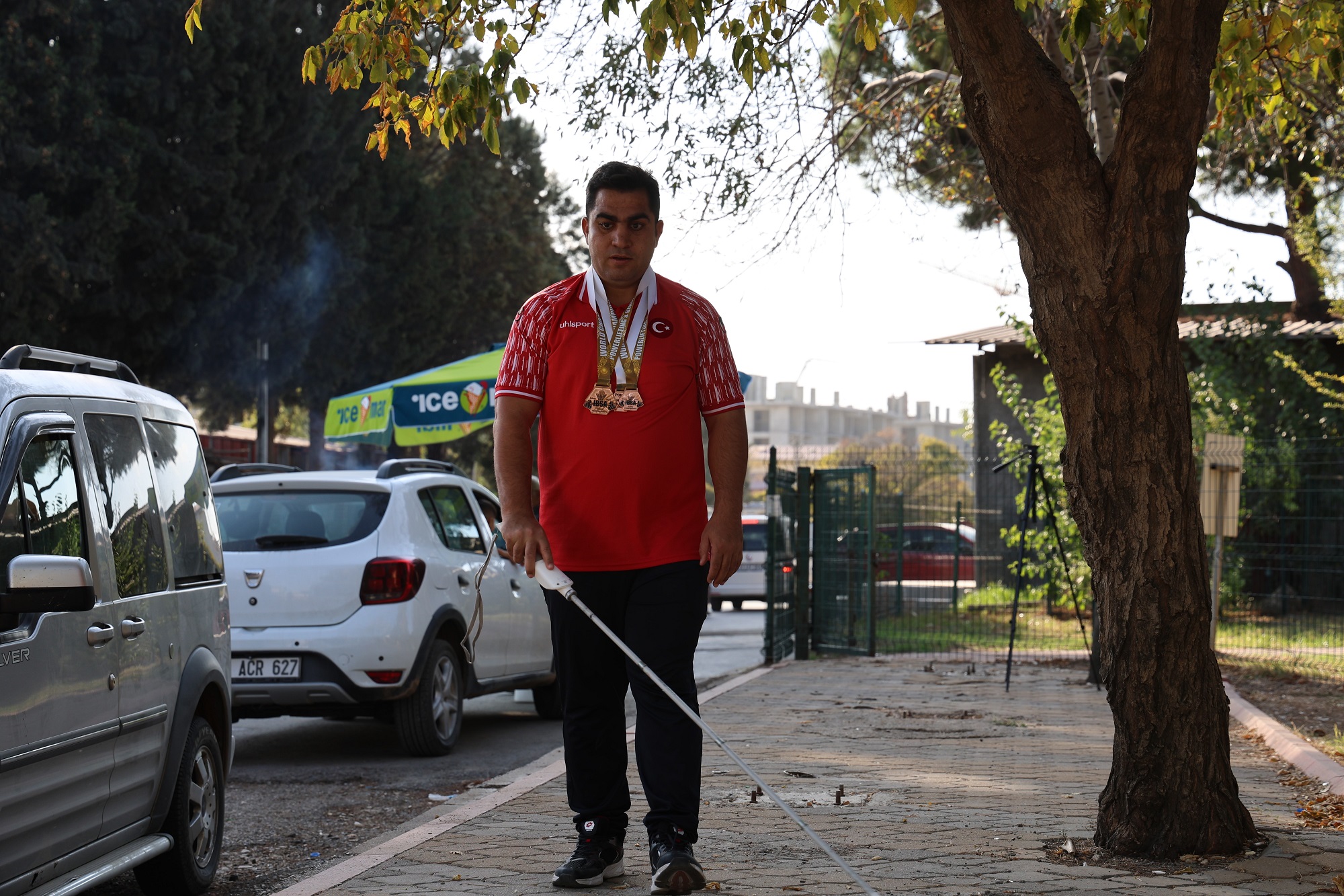 Kahramanmaraş'tan Dünya Üçüncüsü Görme Engelli Sporcu Ayhan Kaya'nın Başarısı (4)