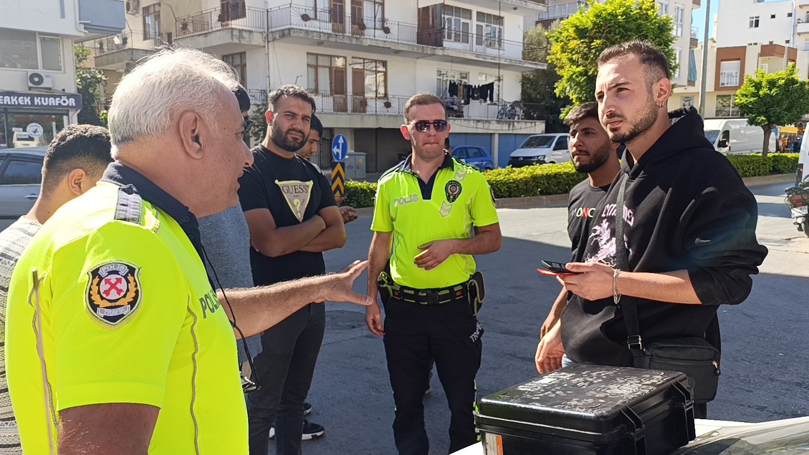 Motosiklet Kazası Yaralı Sürücü Hastaneyi Reddetti (4)