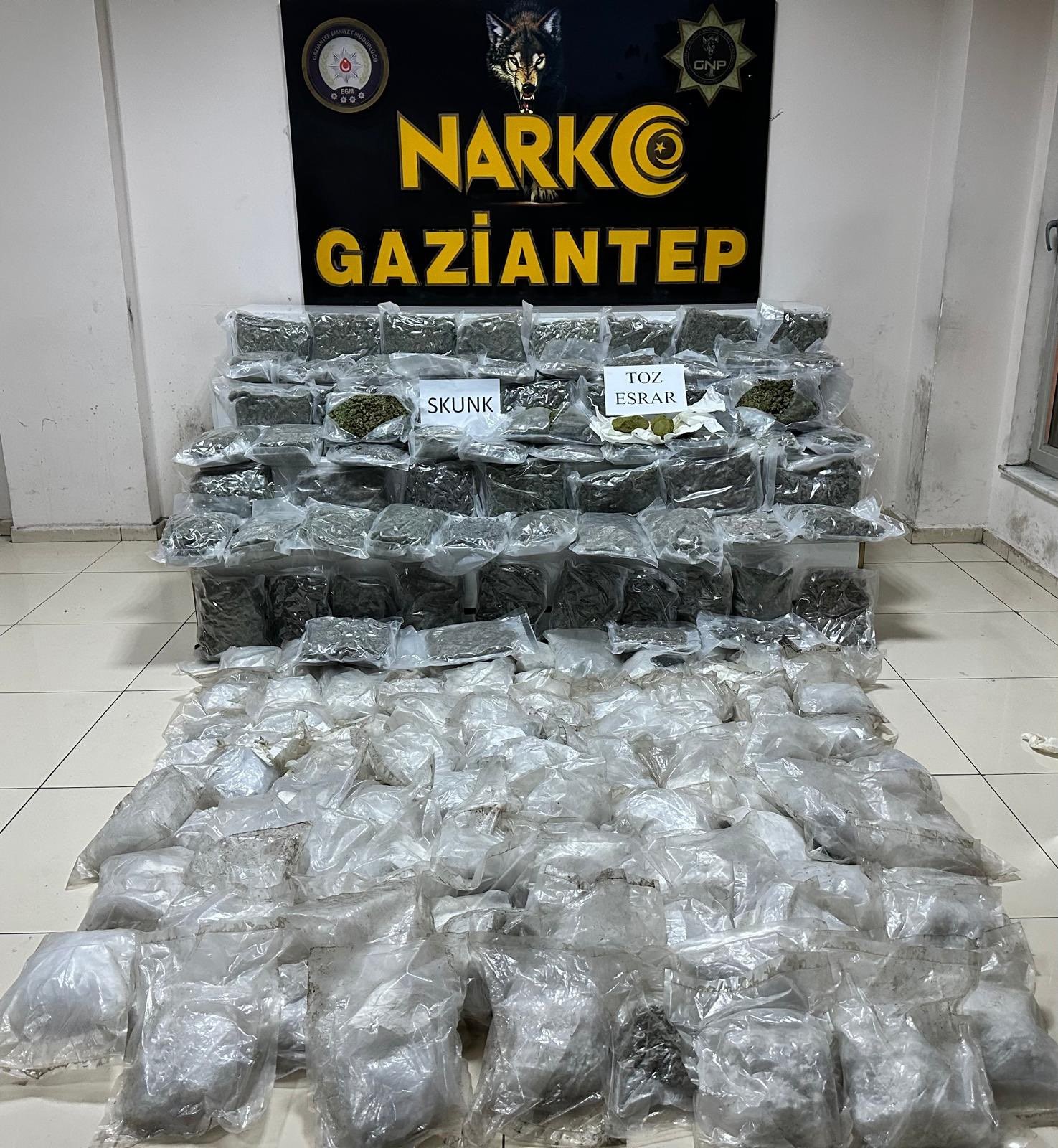 Narkotik Operasyonlarında 123 Kilo Uyuşturucu Yakalandı (3)