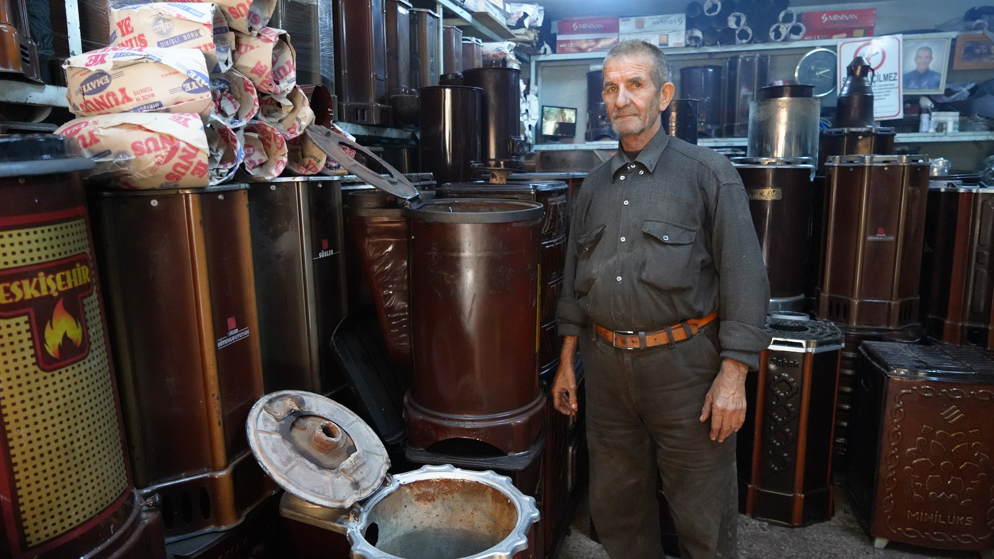 Soğuklar Geliyor, Sobalara Yoğun Talep Artıyor (2)