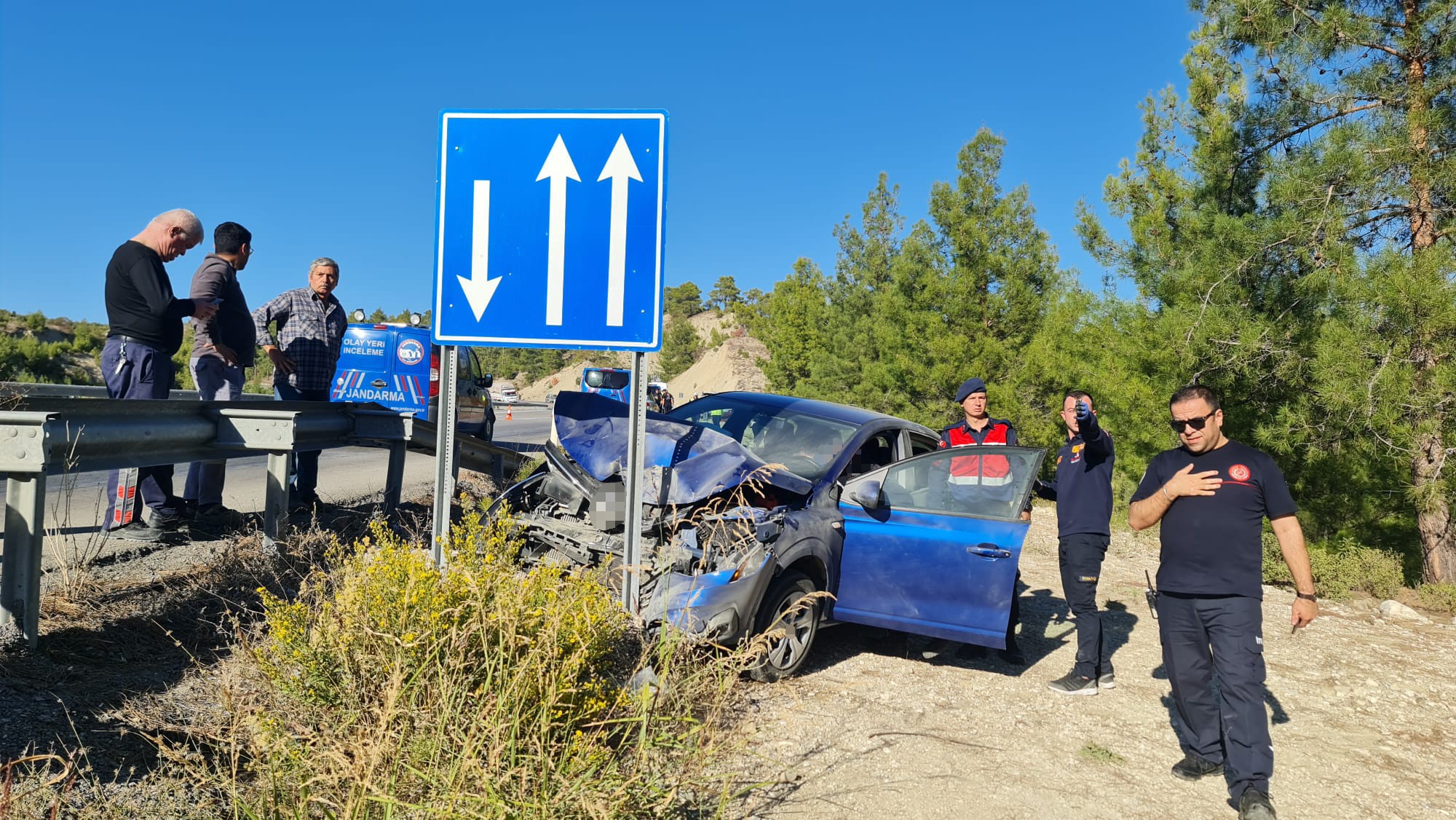 Antalya Isparta Yolunda Feci Zincirleme Kaza 2 Ölü, 6 Ağır Yaralı (3)