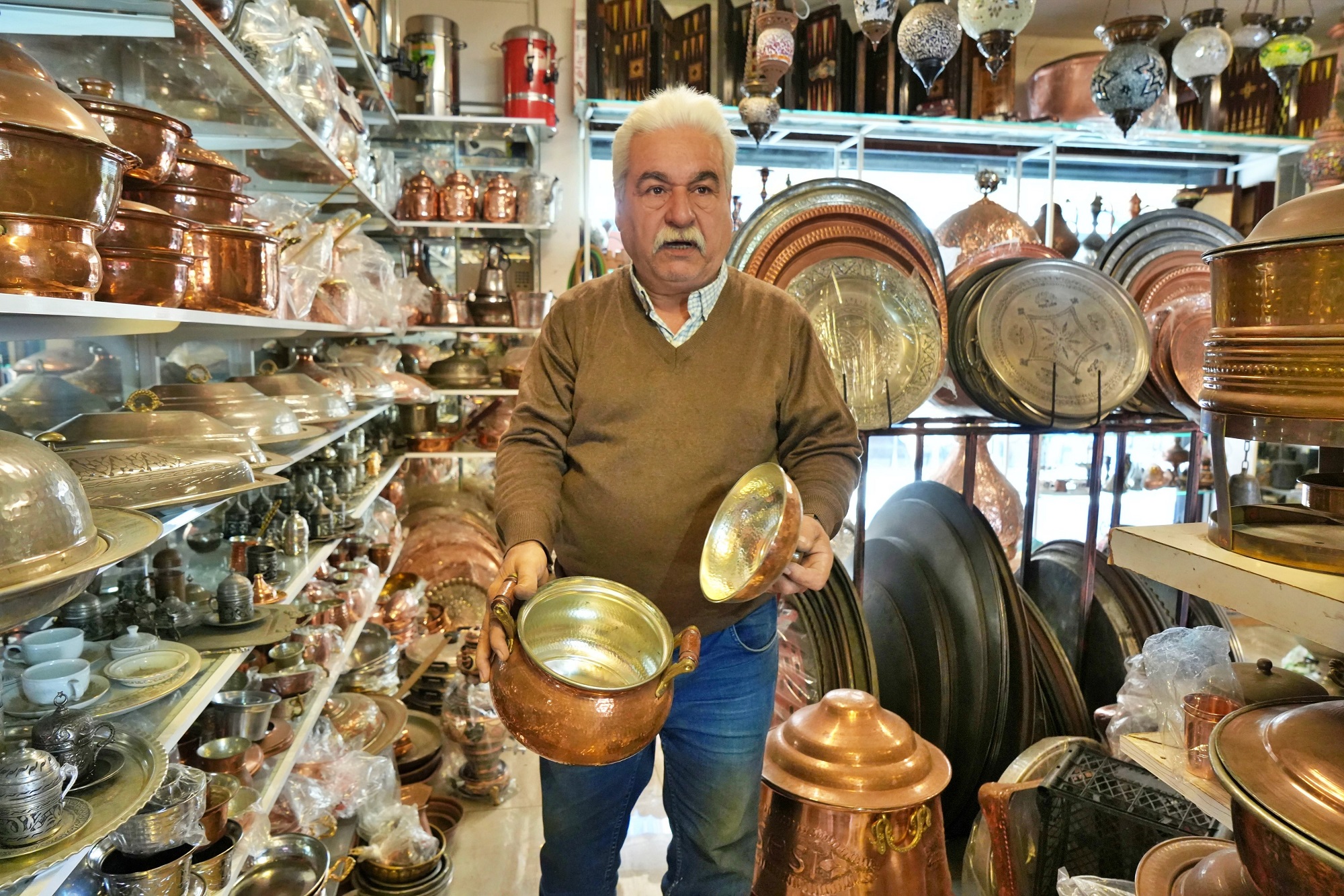 Babadan Oğula Geçen Meslek 53 Yıl Boyunca Kalaycılığı Sürdürdü