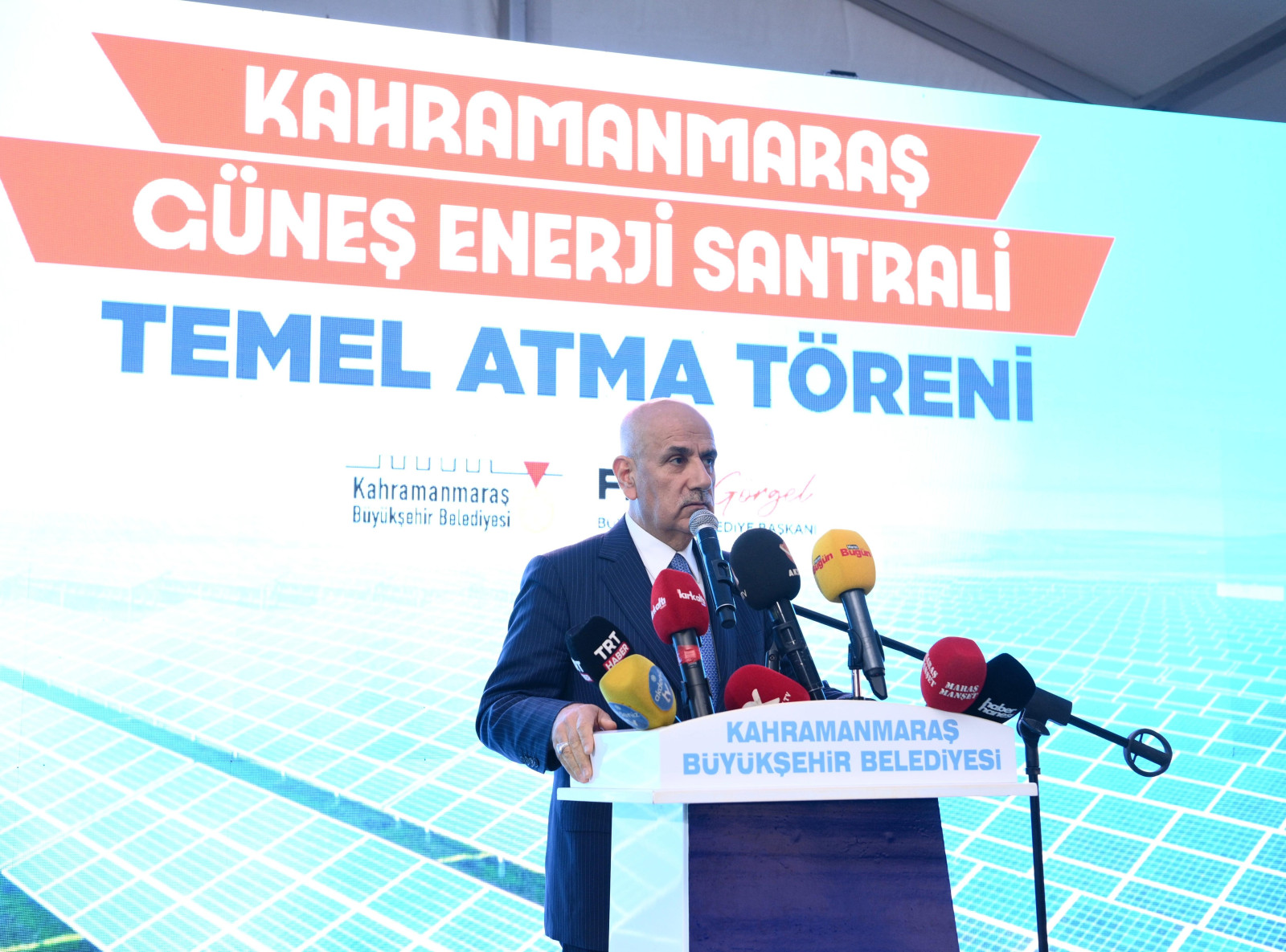 Kahramanmaraş Güneş Enerji Santrali’nin Temeli Atıldı (2)