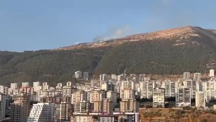 Kahramanmaraş’ta Orman Yangını Onikişubat’ta Alevler Yükseliyor! (2)