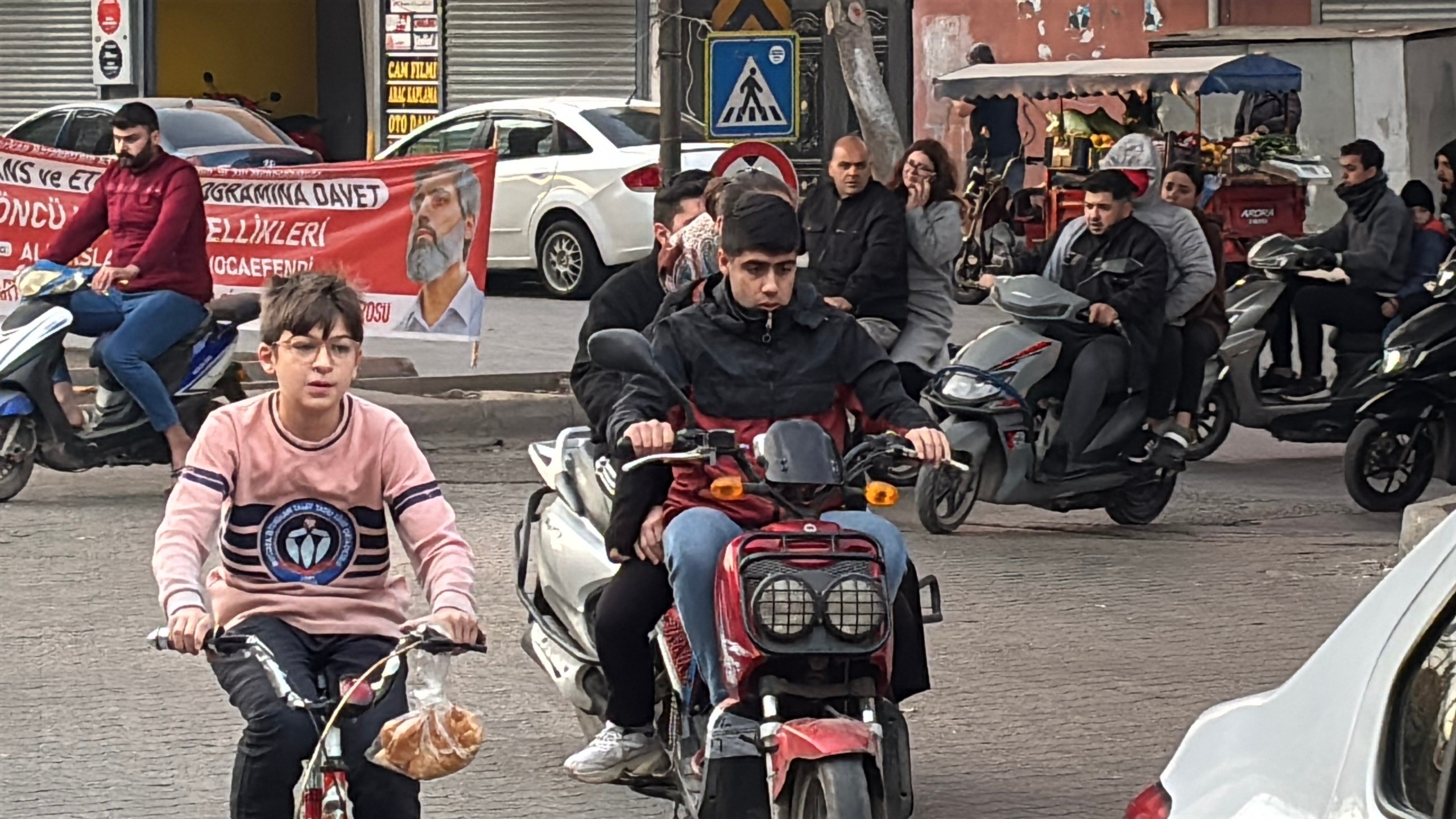 Motosiklet Yoğunluğuyla Hindistan’ı Aratmıyor