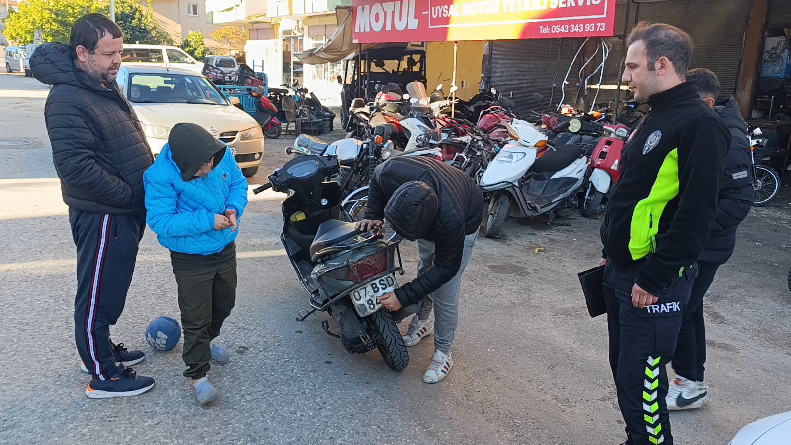 Yasadışı Motosiklet Kullanımı Polise Takıldı (2)