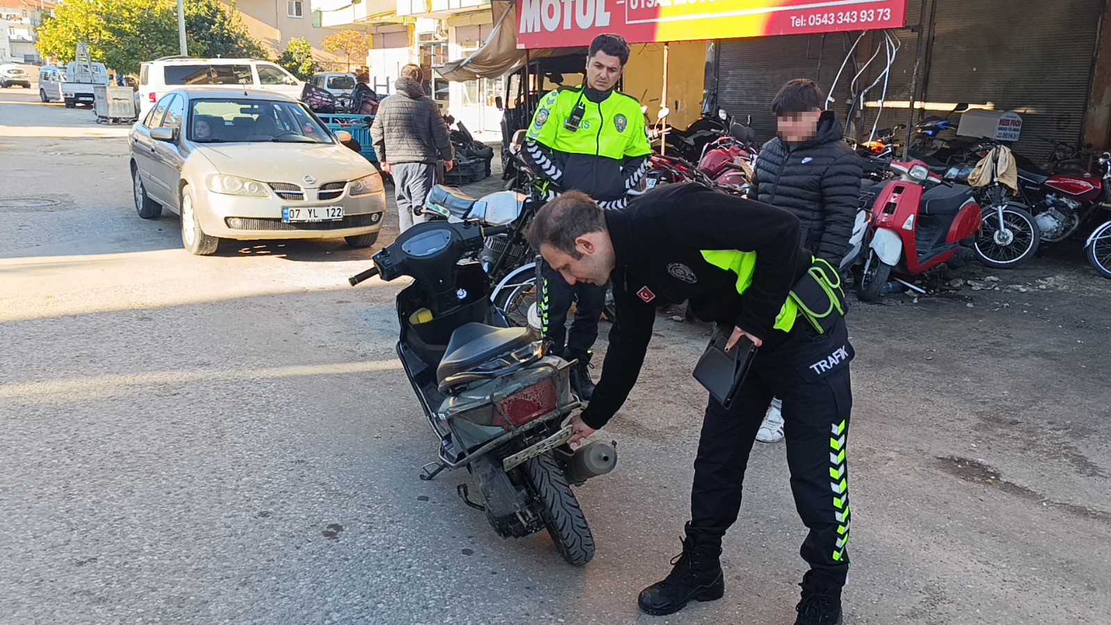 Yasadışı Motosiklet Kullanımı Polise Takıldı (3)