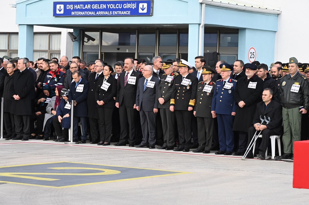 Eğitim Uçuşunda Şehit Olan Askerler İçin Veda Töreni (2)