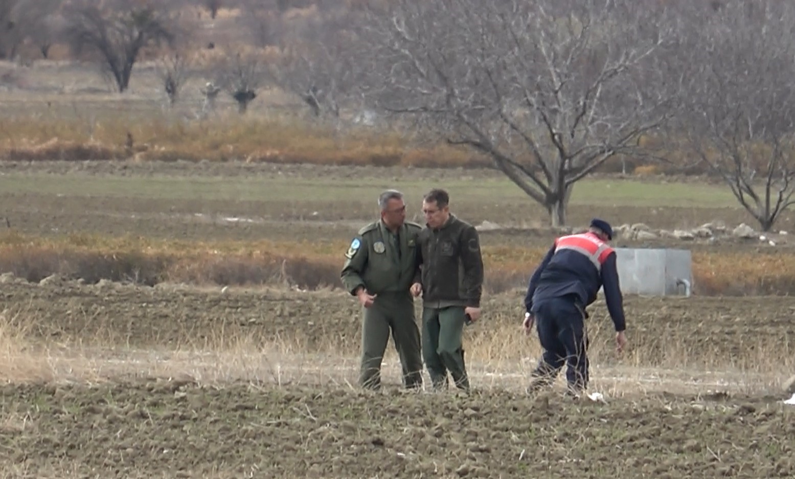 Isparta’da Helikopter Kazasında Şehit Olan 6 Asker Morga Kaldırıldı (4)