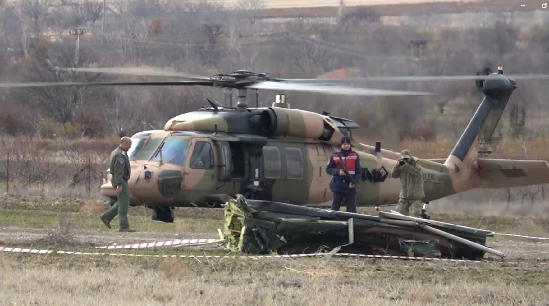 Isparta’da Helikopter Kazasında Şehit Olan 6 Asker Morga Kaldırıldı (5)