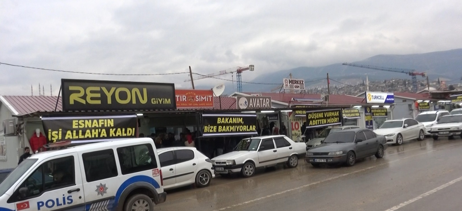 Kahramanmaraş Esnafından Düdüklü Protesto ''Ayrımcılık Yapılıyor”-1