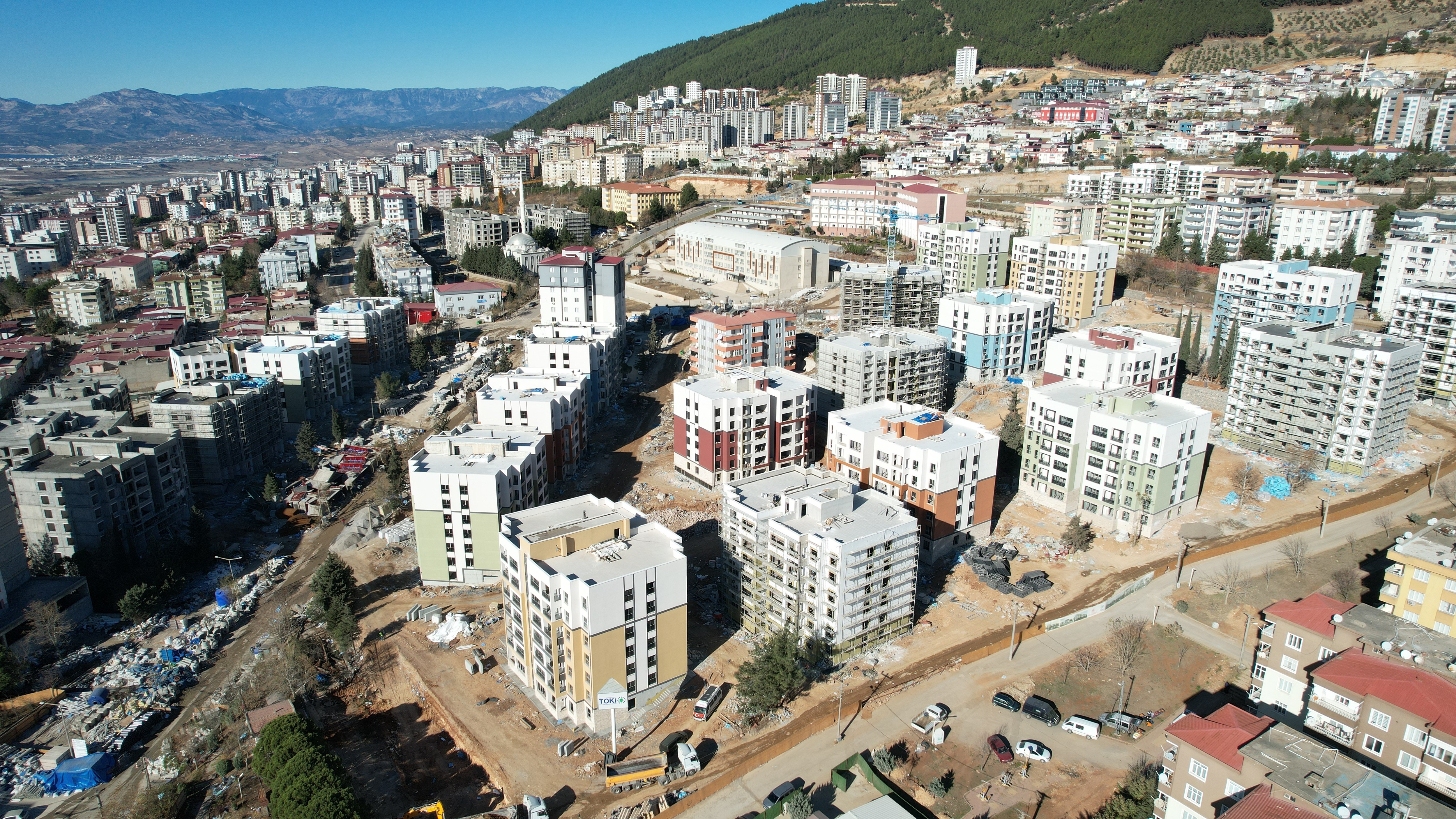 Kahramanmaraş’ta Depremzedeler İçin 34 Bloklu Konut Projesi (5)