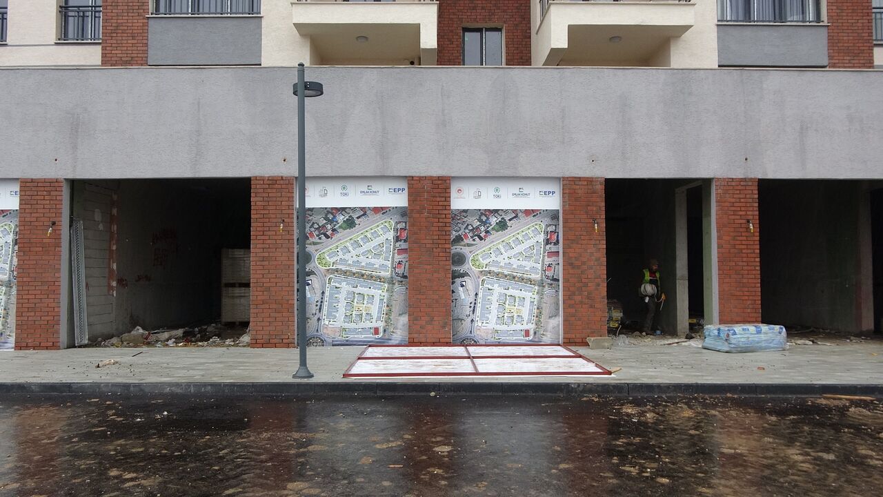 Kahramanmaraş'ta İnşaat Çalışmaları Kışa Rağmen Aralıksız Sürüyor (2)