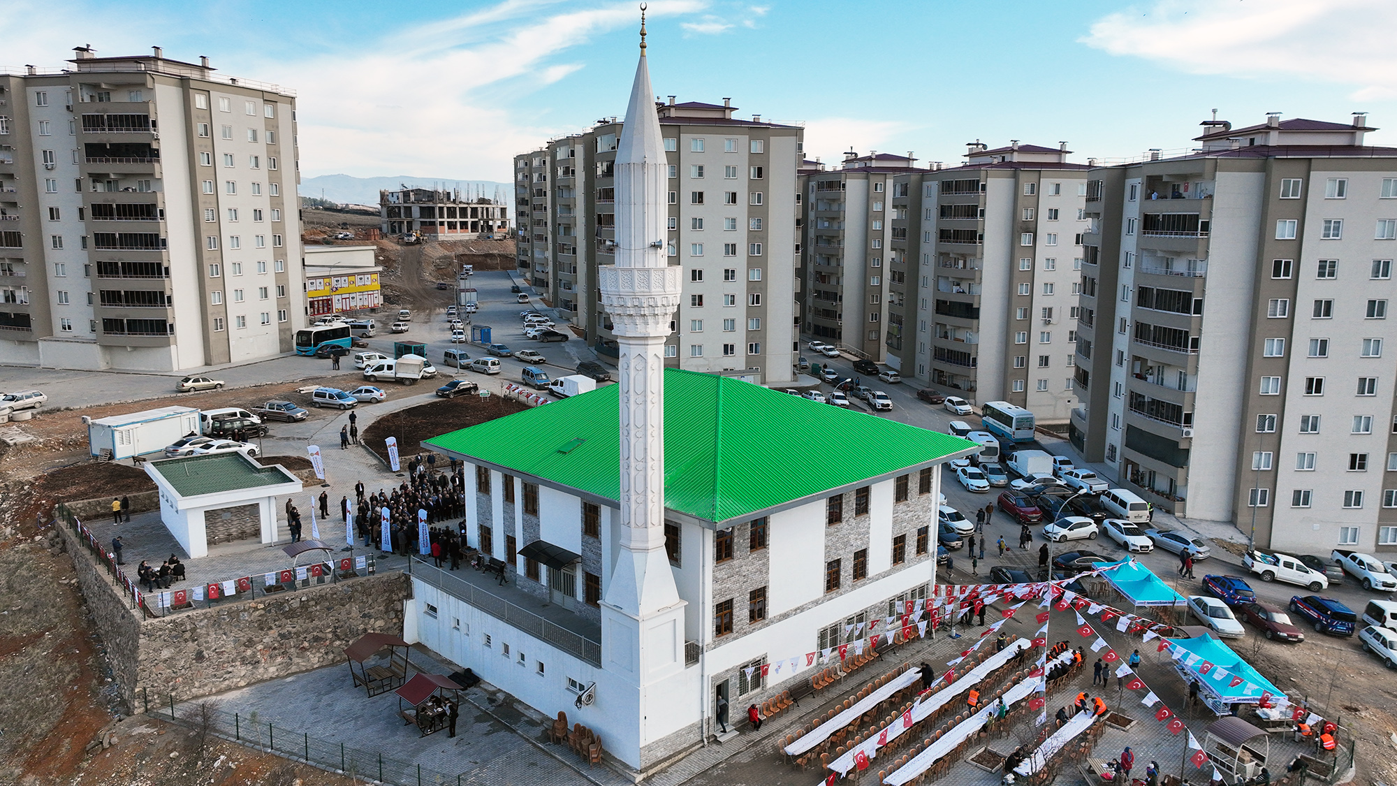 Kahramanmaraş'ta Sema Dokumacı Camii Ve Taziye Evi Hizmete Açıldı (4)