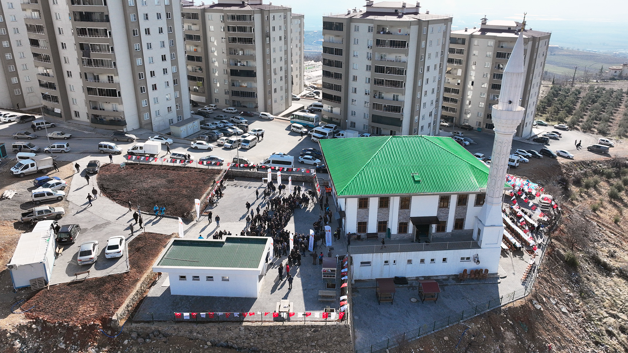 Kahramanmaraş'ta Sema Dokumacı Camii Ve Taziye Evi Hizmete Açıldı (6)