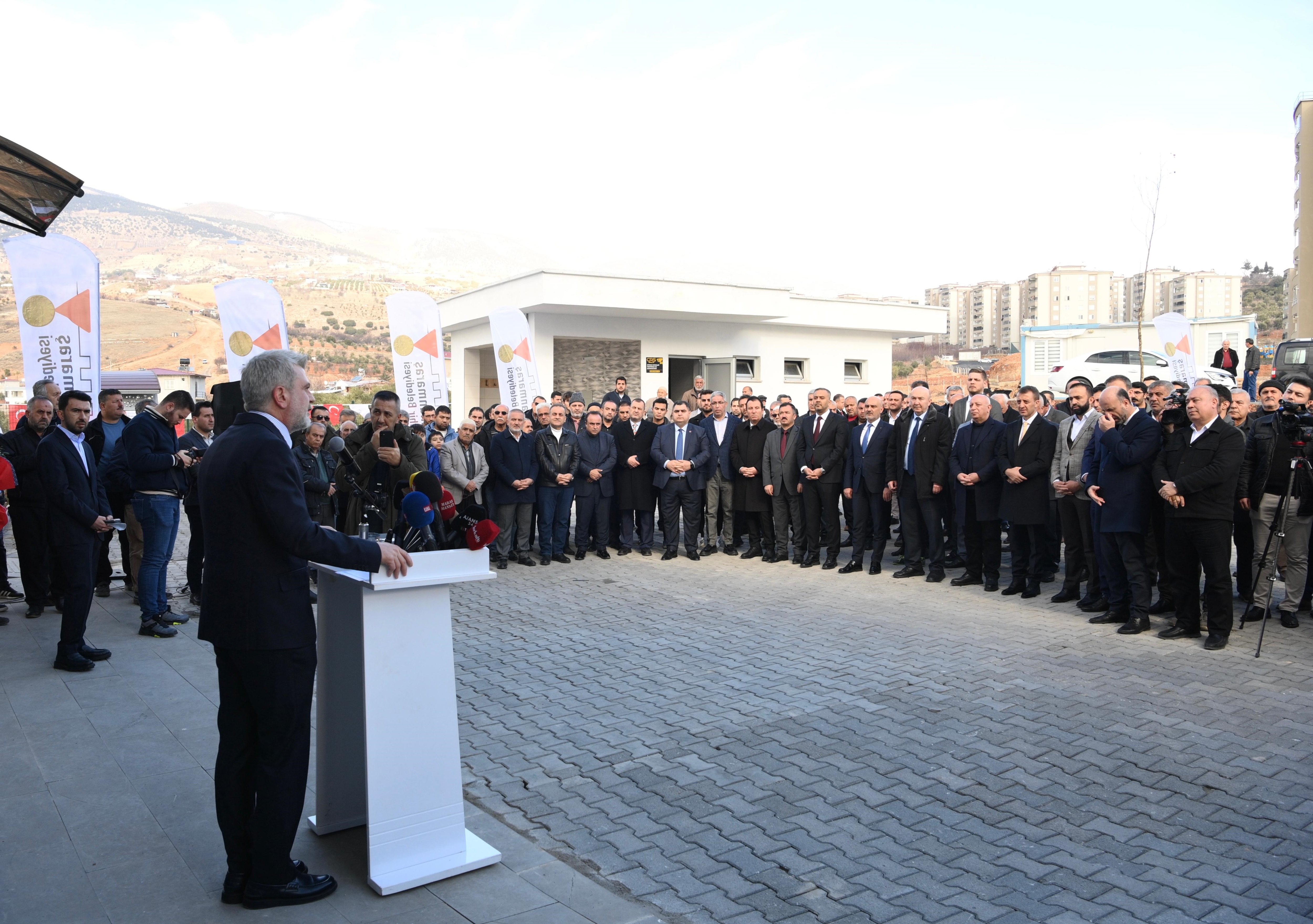 Kahramanmaraş'ta Sema Dokumacı Camii Ve Taziye Evi Hizmete Açıldı (9)