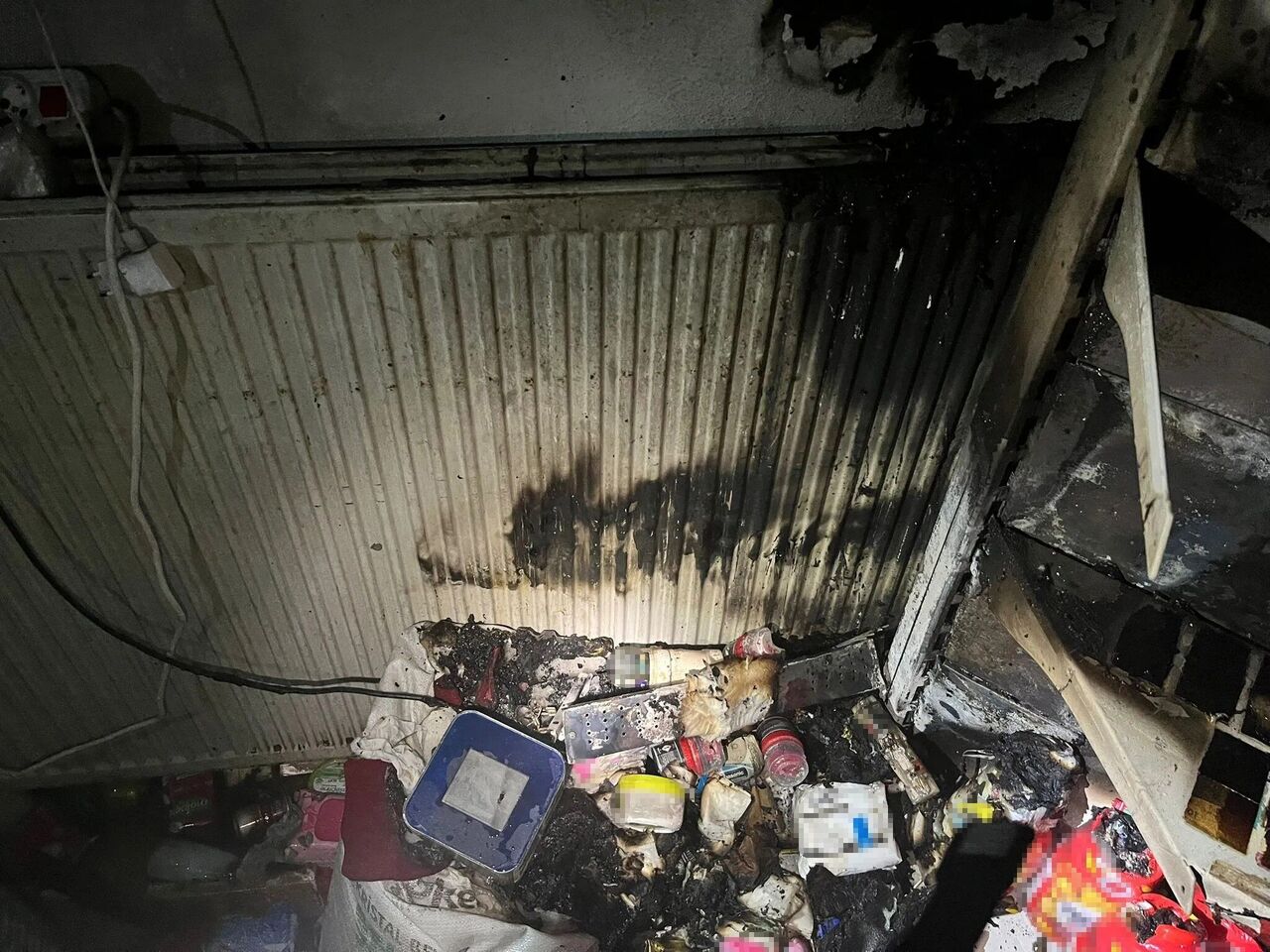 Gece Saatlerinde Çıkan Yangın İtfaiye Ekiplerince Söndürüldü (1) Kopya