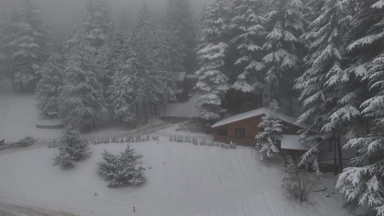 Kahramanmaraş’ta Kar Yağışı Doğanın Güzelliklerini Ortaya Çıkardı (1)