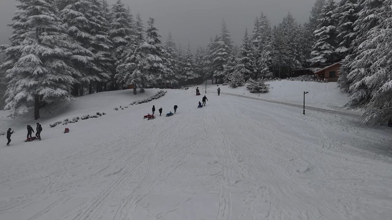 Kahramanmaraş’ta Kar Yağışı Doğanın Güzelliklerini Ortaya Çıkardı (4)
