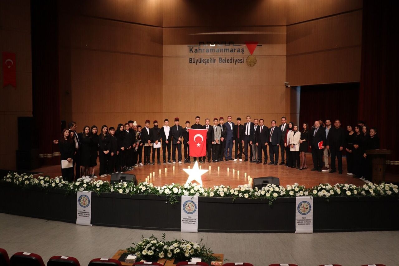 Kahramanmaraş'ta İstiklal Marşı'nın 104. Yılı Coşkuyla Kutlandı (2)